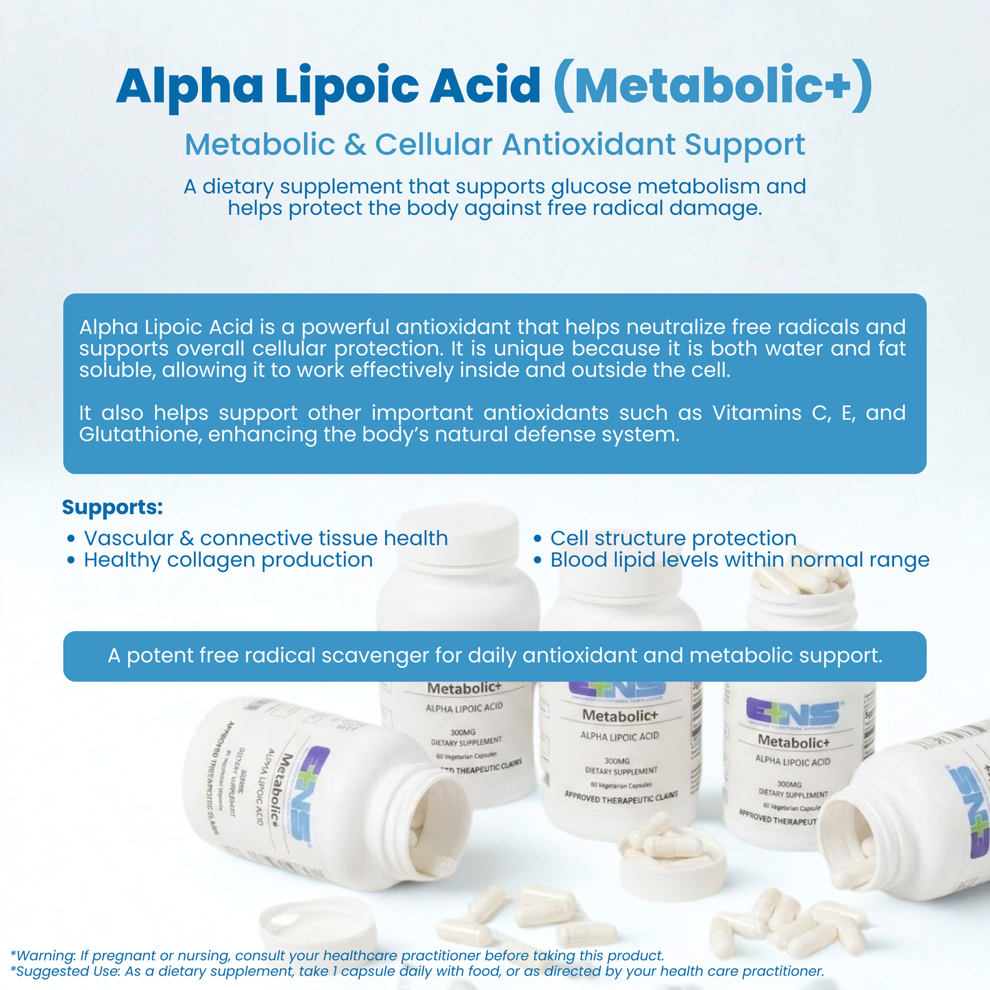 Metabolic+ (Alpha Lipoic Acid)