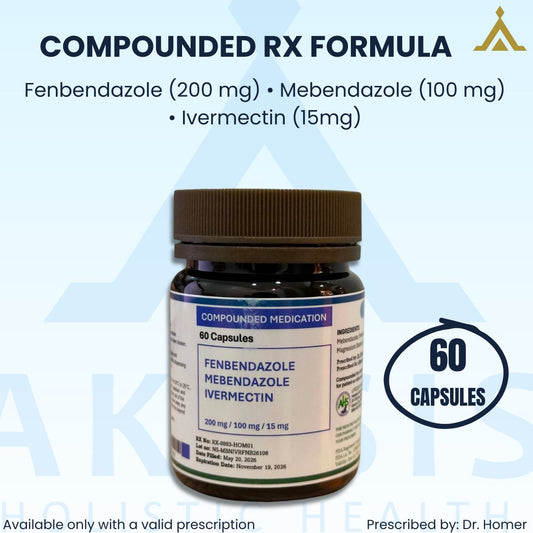 RX Fenbendazole, Mebendazole & Ivermectin