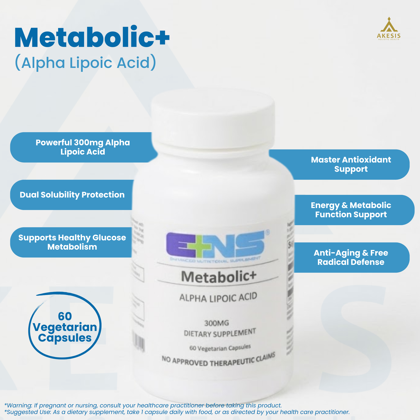 Metabolic+ (Alpha Lipoic Acid)