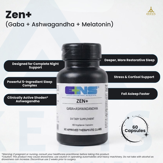 Zen+ (Gaba + Ashwagandha + Melatonin)