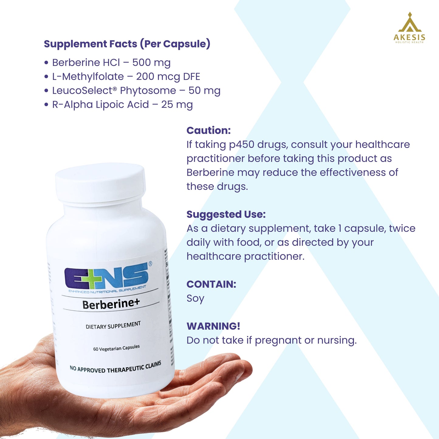 Berberine+ (Natural Alkaloid)