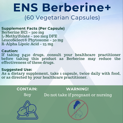 Berberine+ (Natural Alkaloid)