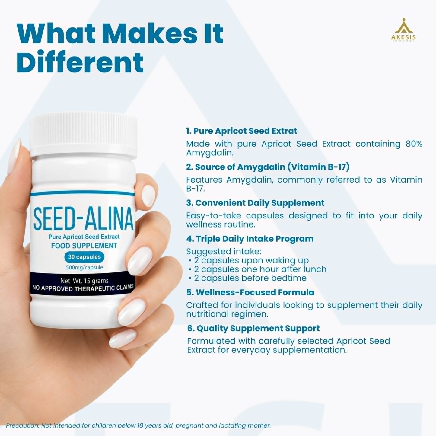 Seed-Alina Apricot Seed Extract Capsules
